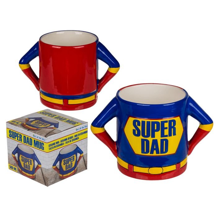 63242-1 ΚΟΥΠΑ, SUPER DAD, 18 X 11 CM ΣΕ ΣΥΣΚΕΥΑΣΙΑ ΔΩΡΟΥ - Image 1