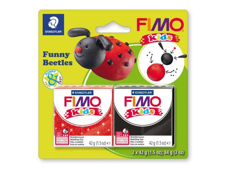 ΣΕΤ FIMO KIDS Funny Beetles