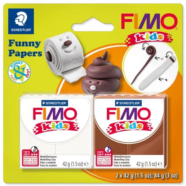 ΣΕΤ FIMO KIDS Funny Papers