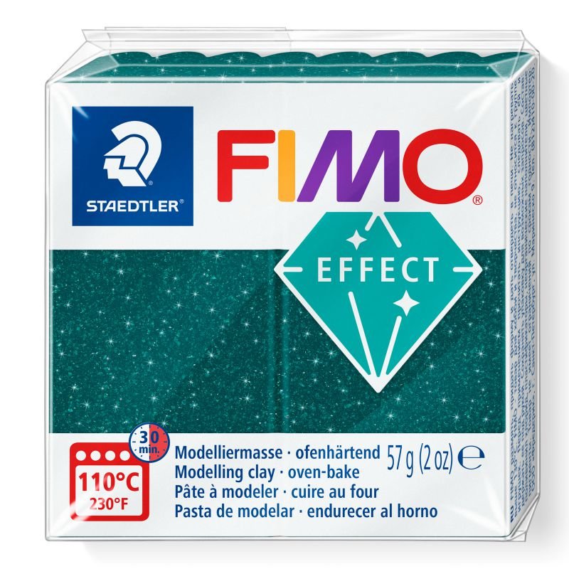 STAEDTLER ΠΗΛΟΣ FIMO ΕFFECT 8010-562 Galaxy Green 57g