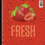 ΤΕΤΡΑΔΙΟ ΣΠΙΡΑΛ "FRESH" 17x25/240ΣΕΛ-4 ΘΕΜΑΤΑ (ΣΥΣΚ-6ΤΕΜ)