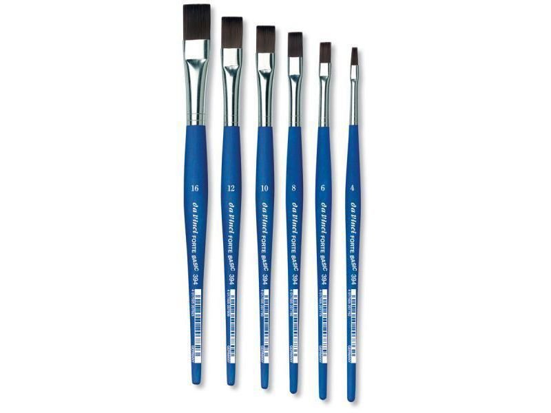 64372-1 ΠΙΝΕΛΟ DA VINCI FORTE BASIC Νο16 ΠΛΑΚΕ ΣΥΝΘΕΤΙΚΟ (ΣΥΣΚ-6ΤΕΜ) - Image 1
