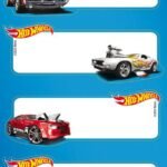 ΕΤΙΚΕΤΕΣ ΑΥΤΟΚΟΛΛΗΤΕΣ ΣΧΟΛΙΚΕΣ HOT WHEELS BSB