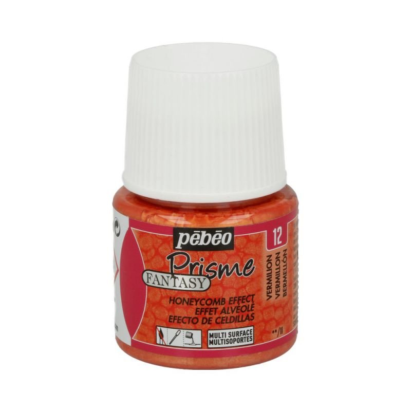 64429-1 ΣΜΑΛΤΟ (ENAMEL) FANTASY PRISME Vermilion 45ml PEBEO - Image 1