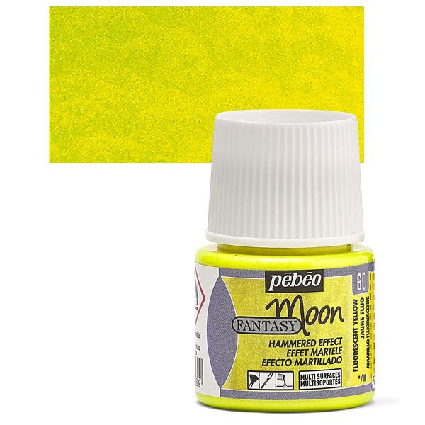 64467-1 ΣΜΑΛΤΟ (ENAMEL) FANTASY MOON Fluo Yellow 45ml PEBEO - Image 1