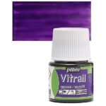 ΣΜΑΛΤΟ (ENAMEL) VITRAIL Violet 45ml TRANSPARENT PEBEO