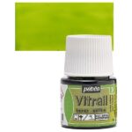 ΣΜΑΛΤΟ (ENAMEL) VITRAIL Apple Green 45ml TRANSPARENT PEBEO