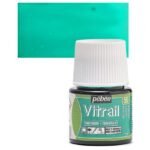 ΣΜΑΛΤΟ (ENAMEL) VITRAIL Lagoon 45ml TRANSPARENT PEBEO