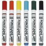 ΣΕΤ ΜΑΡΚΑΔΟΡΟΙ ΓΙΑ ΠΟΡΣΕΛΑΝΗ Pop 0,7mm 6ΤΕΜ PEBEO PORCELAINE 150 - Image 2