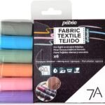 ΣΕΤ ΜΑΡΚΑΔΟΡΟΙ ΥΦΑΣΜΑΤΟΣ Pastel colours 4mm 7A 6ΤΕΜ PEBEO