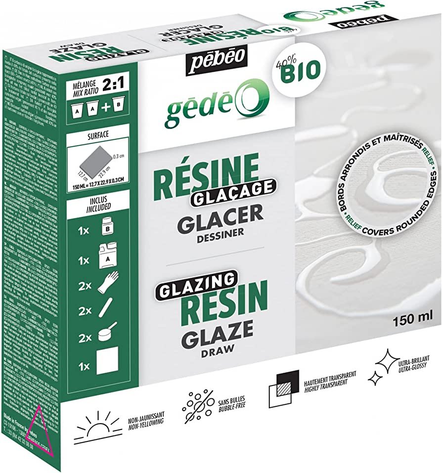 64549-1 ΡΗΤΙΝΗ ΥΓΡΟ ΓΥΑΛΙ 40% bio 150ml GEDEO PEBEO BIO - Image 1
