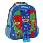 ΤΣΑΝΤΑ ΠΛΑΤΗΣ ΝΗΠΙΟΥ "PJ MASKS GO" 2 ΘΗΚΕΣ MUST