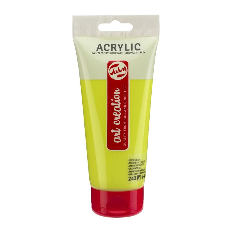 64702-1 ΑΚΡΥΛΙΚΟ ART CREATION 200ml 243 Greenish Yellow (ΣΥΣ-2ΤΕΜ) - Image 1