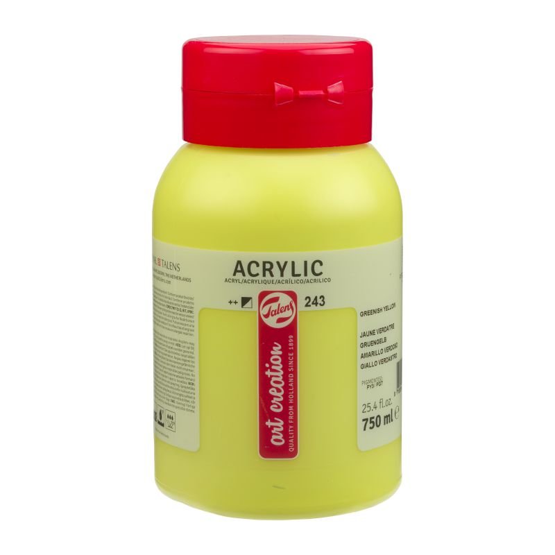 ΑΚΡΥΛΙΚΟ ΧΡΩΜΑ ART CREATION 750ml 243 Greenish Yellow