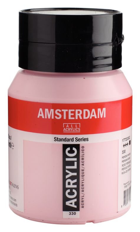 64854-1 ΑΚΡΥΛΙΚΟ AMSTERDAM 500ml No.330 Persian Rose - Image 1