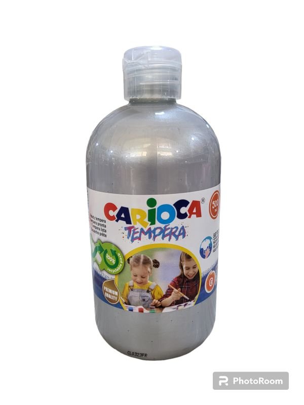 65033-1 ΤΕΜΠΕΡΕΣ 500ML ΑΣΗΜΙ CARIOCA - Image 1