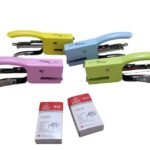ΣΥΡΡΑΠΤΙΚΗ ΜΗΧΑΝΗ No10 ΠΑΣΤΕΛ MINI PLIER  ΜΕ ΣΥΡΑΦΙΔΕΣ ΔΩΡΟ