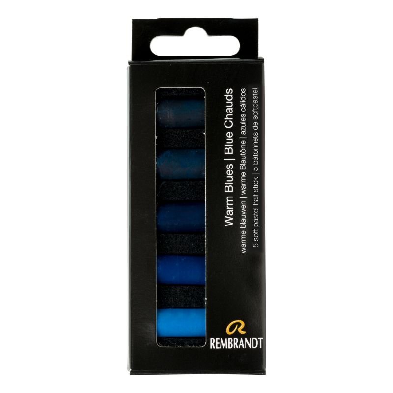 65104-1 REMBRANDT SOFT PASTELS WARM BLUES SET 5 ΤΕΜ - Image 1