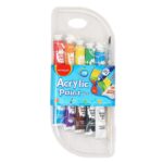 ΣΕΤ ΑΚΡΥΛΙΚΑ 10ML 10ΧΡΩΜΑΤΑ ΜΕ ΠΙΝΕΛΟ KEYROAD