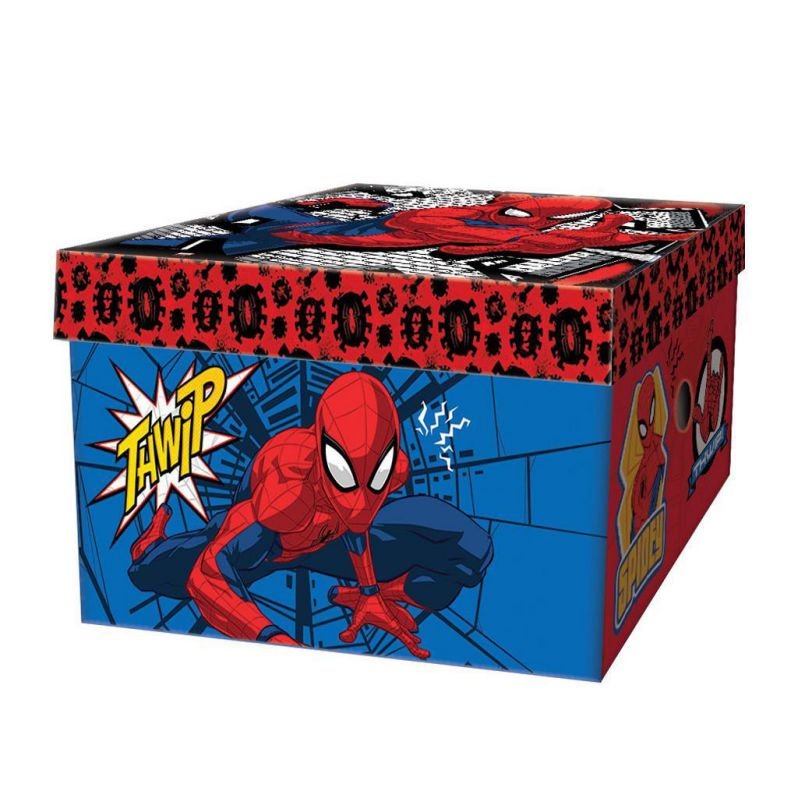 ΚΟΥΤΙ ΑΠΟΘΗΚΕΥΣΗΣ ΑΠΟ ΧΑΡΤΟΝΙ "SPIDERMAN"