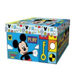 ΚΟΥΤΙ ΑΠΟΘΗΚΕΥΣΗΣ ΑΠΟ ΧΑΡΤΟΝΙ "MICKEY"