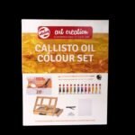 ΣΕΤ CALLISTO  ΚΑΒΑΛΕΤΟ ΣΕ  ΚΟΥΤΙ ΜΕ ΛΑΔΙΟΥ  ΧΡΩΜΑΤΑ ΚΑΙ ΑΞΕΣΟΥΑΡ SPAIN