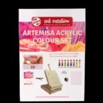 ΣΕΤ ARTEMISA ΚΑΒΑΛΕΤΟ ΣΕ  ΚΟΥΤΙ ΜΕ ΑΚΡΥΛΙΚΑ ΚΑΙ ΑΞΕΣΟΥΑΡ SPAIN