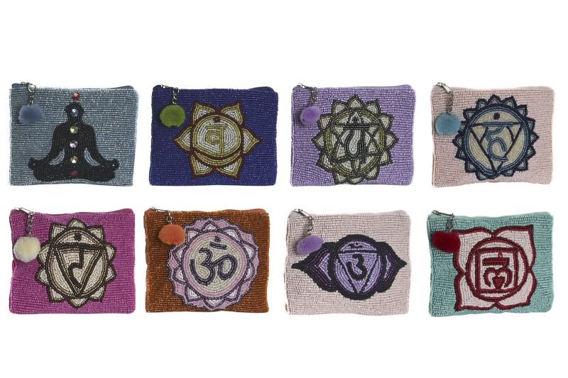 ΠΟΡΤΟΦΟΛΙ ACRYLIC POLYESTER 13X1X10 CHAKRAS 8ΣΧΕΔΙΑ