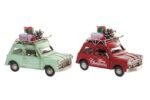ΟΧΗΜΑ ΜΕΤΑΛΛΙΚΟ VINTAGE ΧΡΙΣΤΟΥΓΕΝΝΙΑΤΙΚΟ 16X8X10 CAR 2 MOD.