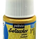 ΧΡΩΜΑ ΥΦΑΣΜΑΤΟΣ GLITTER Gold SETACOLOR LIGHT FABRICS 45ml