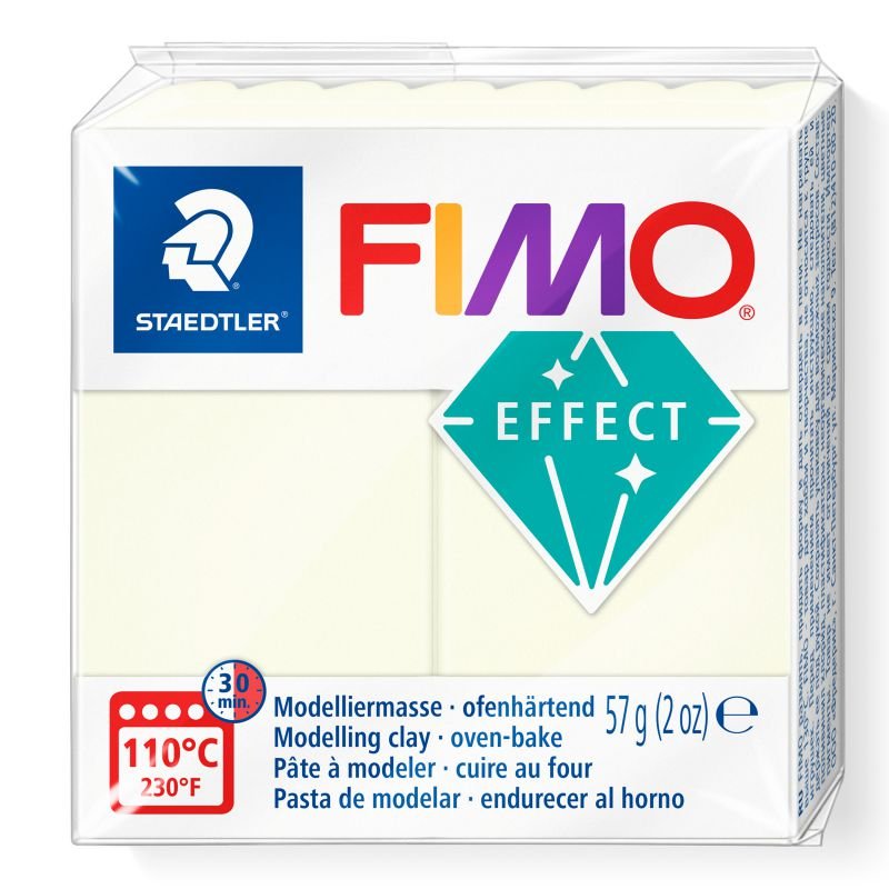STAEDTLER ΠΗΛΟΣ FIMO EFFECT 8010-041 Noctilucent (ΦΩΣΦΟΡΟΥΧΟ) 57g