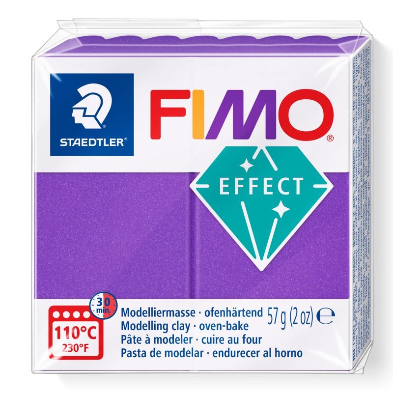 STAEDTLER ΠΗΛΟΣ FIMO EFFECT 8010-61 Metallic Lilac 57g