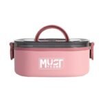 ΦΑΓΗΤΟΔΟΧΕΙΟ ΑΝΟΞΕΙΔΩΤΟ 750ml 2 ΣΕ 1 ΜΕ ΠΙΡΟΥΝΙ-ΚΟΥΤΑΛΙ ΣΕ 2 ΧΡΩΜΑΤΑ MUST - Image 3