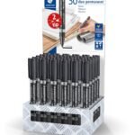 ΒΙΤΡΙΝΑ ΜΑΡΚΑΔΟΡΟΣ ΑΝΕΞΙΤΗΛΟΣ 2 ΜΥΤΕΣ F & M LUMOCOLOR Black STAEDTLER (ΣΥΣΚ-30ΤΕΜ)