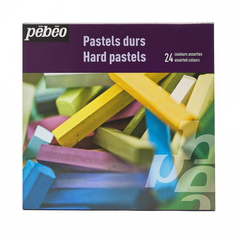 66652-1 ΣΕΤ ΞΗΡΑ ΠΑΣΤΕΛ (HARD PASTELS) 24ΤΕΜ PEBEO - Image 1