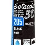 ΠΕΡΙΓΡΑΜΜΑΤΑ ΥΦΑΣΜΑΤΟΣ Black PERLE EFFECT 20ml SETACOLOR 3D