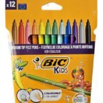 ΣΕΤ ΜΑΡΚΑΔΟΡΟΙ ΖΩΓΡΑΦΙΚΗΣ BIC WASHABLE 12 ΧΡΩΜΑΤΑ