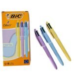 ΣΤΥΛΟ BIC  PASTEL 1.0mm 4 ΧΡΩΜΑΤΩΝ (ΣΥΣΚ-12TEM)