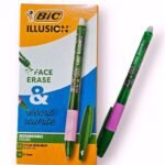 ΣΤΥΛΟ ΣΒΗΝΟΜΕΝΟ BIC ILLUSION 0,7mm ΠΡΑΣΙΝΟ (ΣΥΣΚ-12ΤΕΜ)