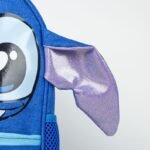 ΣΧΟΛΙΚΟ ΣΑΚΙΔΙΟ ΠΛΑΤΗΣ STITCH  2,5 Χ 3,0 Χ 1,0 εκ - Image 3