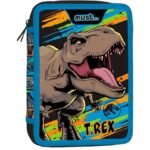 ΣΧΟΛΙΚΗ ΚΑΣΕΤΙΝΑ ΔΙΠΛΗ ΓΕΜΑΤΗ "JURASSIC WORLD T-REX" MUST