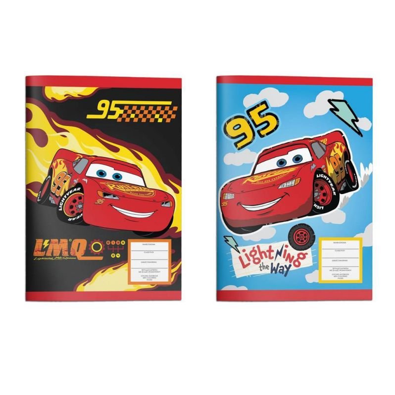 ΤΕΤΡΑΔΙΟ "CARS" 17x25 40 ΦΥΛΛΑ 2 ΣΧΕΔΙΑ