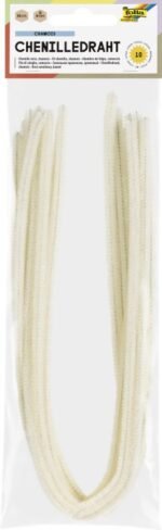 ΣΥΡΜΑ ΠΙΠΑΣ 8ΜΜ-50CM ΜΠΕΖ 10ΤΕΜ FOLIA