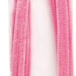 ΣΥΡΜΑ ΠΙΠΑΣ 8ΜΜ-50CM LIGHT PINK  10ΤΕΜ FOLIA