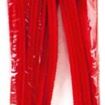 ΣΥΡΜΑ ΠΙΠΑΣ 8ΜΜ-50CM  HOT RED 10ΤΕΜ FOLIA