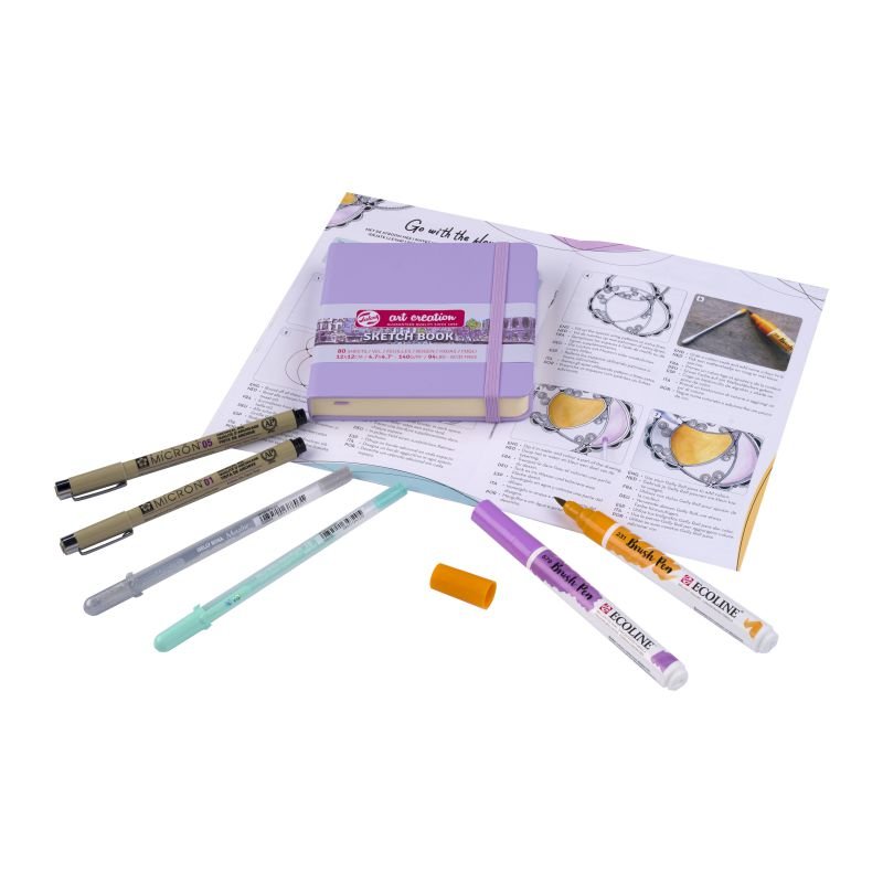 67542-1 HAPPINESS JOURNAL SET-Δημιουργικό Σετ Ημερολογίου - Image 1