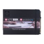 ΜΠΛΟΚ ΣΧΕΔΙΟΥ 15x21 Black ΠΛΑΓΙΟ ΜΕ ΛΑΣΤΙΧΟ SAKURA 140g 80 ΦΥΛΛΑ (ΣΥΣΚ-5ΤΕΜ)