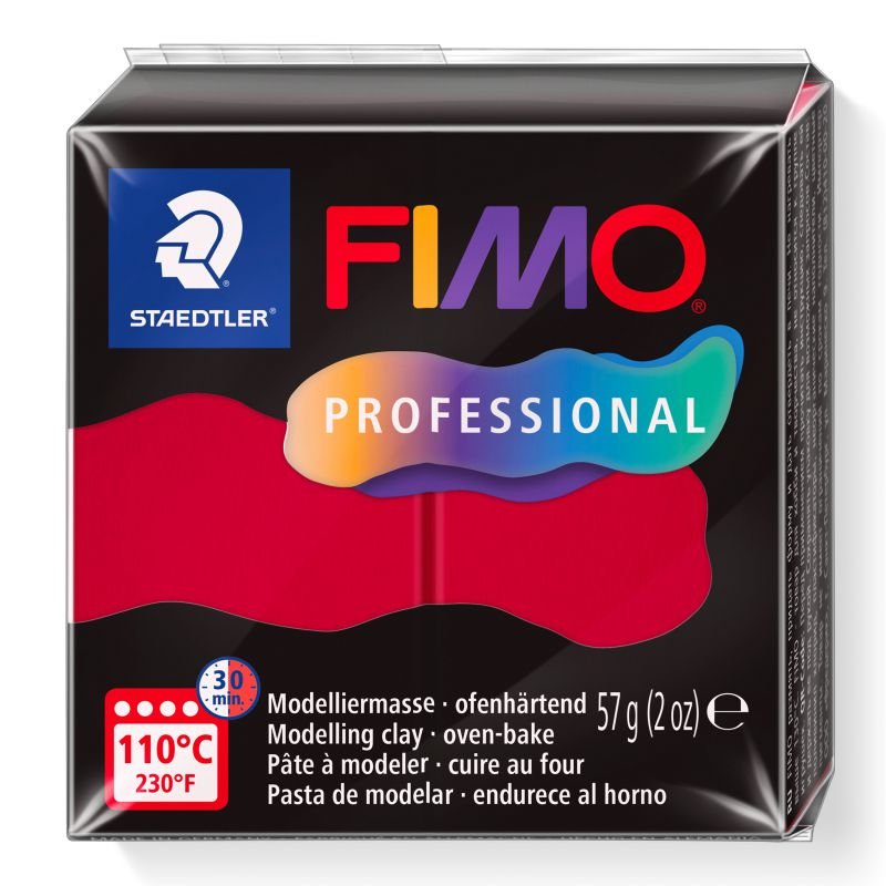 STAEDTLER ΠΗΛΟΣ FIMO PROFESSIONAL 8040-29 Carmine 57g