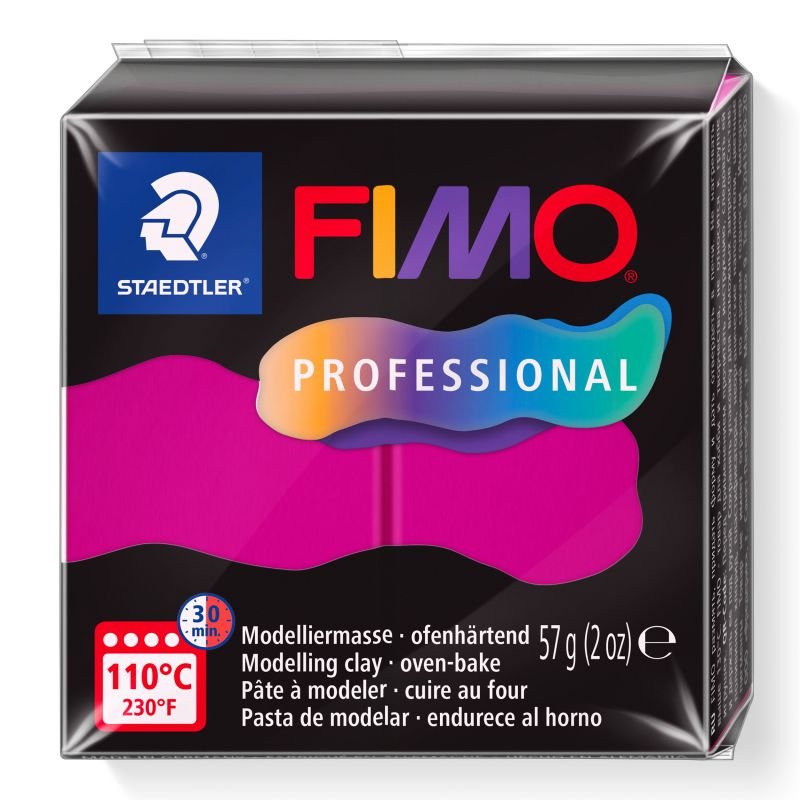 STAEDTLER ΠΗΛΟΣ FIMO PROFESSIONAL 8040-210 True Magenta 57g