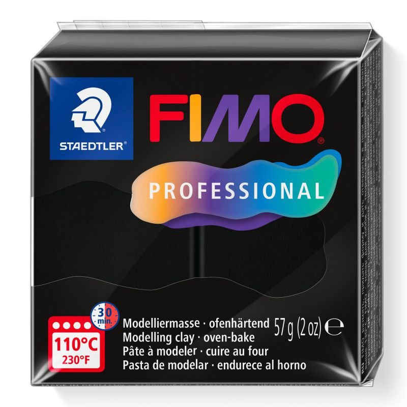 STAEDTLER ΠΗΛΟΣ FIMO PROFESSIONAL 8040-9 Black 57g